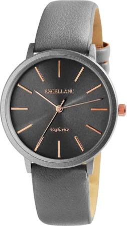 Excellanc Quarzuhr 1900260 Excellanc Damenarmbanduhr, Lederimitationsarmband