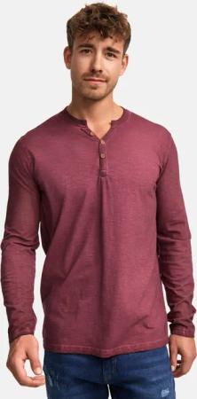 Indicode Langarmshirt INKilsone lässiges Longsleeve mit