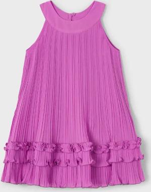 Mayoral Plisseekleid Elegantes Plisseekleid für Mädchen