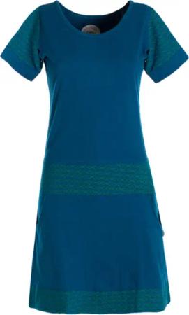 Vishes Minikleid Damen Longshirt Kleid kurzarm