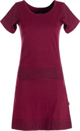 Vishes Minikleid Damen Longshirt Kleid kurzarm