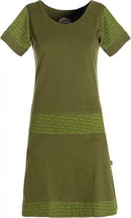 Vishes Minikleid Damen Longshirt Kleid kurzarm
