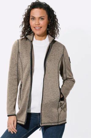 Witt T-Shirt Strick-Fleecejacke