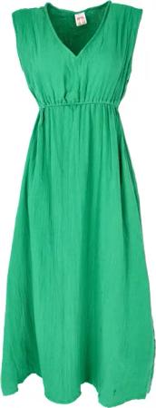Guru-Shop Midikleid Boho Sommerkleid, luftiges Baumwollkleid,..
