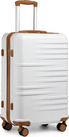British Traveller Hartschalen-Trolley Reisekoffer Hartschalenkoffer mit