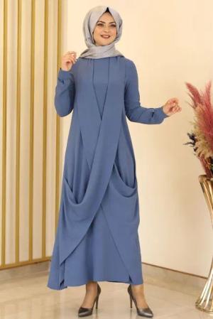 fashionshowcase Tunikakleid Damen Kleid aus Aerobin