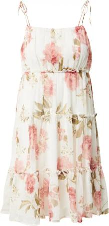Vero Moda Sommerkleid BRIONY (1-tlg) Drapiert/gerafft