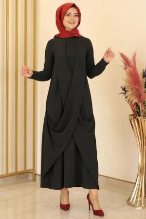 fashionshowcase Tunikakleid Damen Kleid aus Aerobin