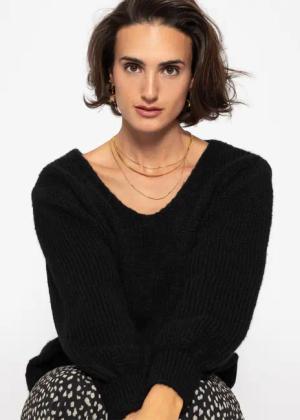 SASSYCLASSY Strickpullover Oversize Pullover Damen mit