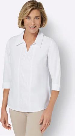 Sieh an! Klassische Bluse Schlupfbluse