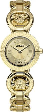 Versace Schweizer Uhr Greca Jewel Gold