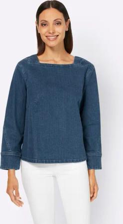 heine Klassische Bluse Jeansbluse