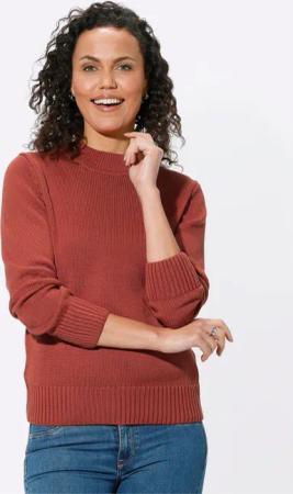 Witt Strickpullover Stehkragenpullover