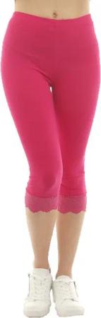 F&K-Mode Caprileggings Damen Capri 3/4 Leggings