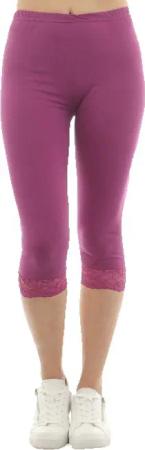 F&K-Mode Caprileggings Damen Capri 3/4 Leggings