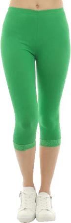 F&K-Mode Caprileggings Damen Capri 3/4 Leggings