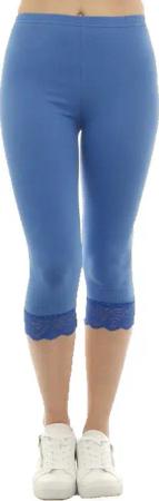 F&K-Mode Caprileggings Damen Capri 3/4 Leggings