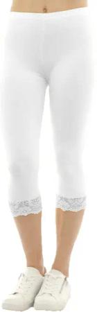 F&K-Mode Caprileggings Damen Capri 3/4 Leggings