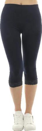 F&K-Mode Caprileggings Damen Capri 3/4 Leggings