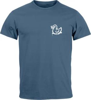 Neverless Print-Shirt Herren T-Shirt Drippy Duck