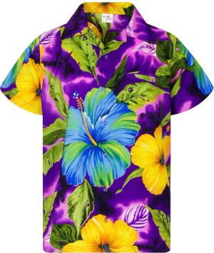 King Kameha Hawaiihemd Big Flower Funky