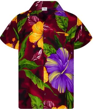 King Kameha Hawaiihemd Big Flower Funky
