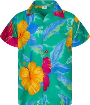 King Kameha Hawaiihemd Big Flower Funky
