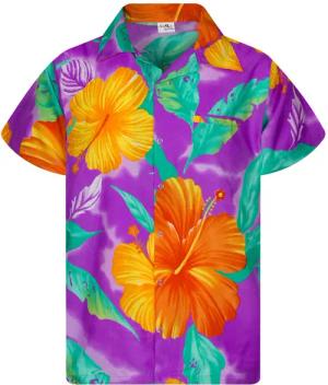 King Kameha Hawaiihemd Big Flower Funky