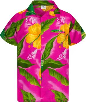 King Kameha Hawaiihemd Big Flower Funky