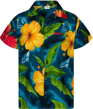 King Kameha Hawaiihemd Big Flower Funky