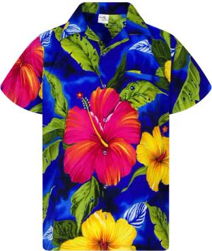 King Kameha Hawaiihemd Big Flower Funky