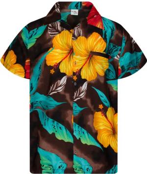 King Kameha Hawaiihemd Big Flower Funky