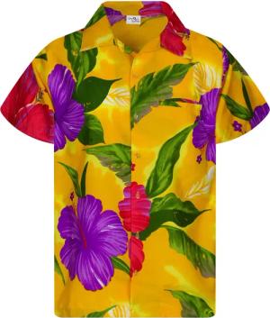 King Kameha Hawaiihemd Big Flower Funky