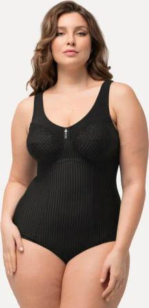 Ulla Popken Body Shaping-Body Nadelstreifen ohne