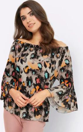 heine Klassische Bluse Druckbluse
