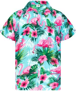 King Kameha Hawaiihemd Flamingo Flowers Funky