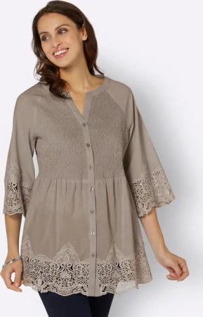 Witt Klassische Bluse Spitzenbluse