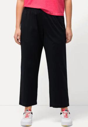 Ulla Popken Chinohose 7/8-Chinohose Ruby Elastikbund