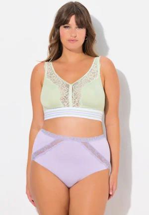 Ulla Popken Bügelloser BH Minimizer-Bralette Spitze