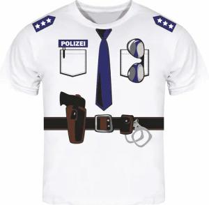 deinshirt Print-Shirt Kinder T-Shirt Polizei Uniform