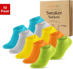sockenkauf24 Sneakersocken 10 Paar Premium Sneaker