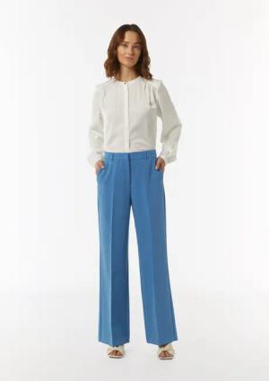 Comma Stoffhose Marlenehose mit Bügelfalten
