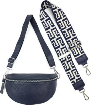 ITALYSHOP24 Bauchtasche Made in Italy Damen