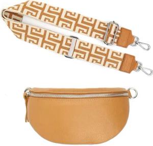 ITALYSHOP24 Bauchtasche Made in Italy Damen