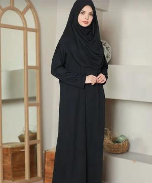 Modavitrini Tunikakleid Gebetskleid mit Hijab islamisches