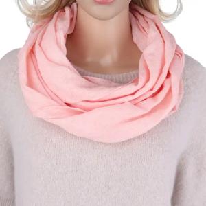 MIRROSI Loop Damen Schal Unifarbe mit