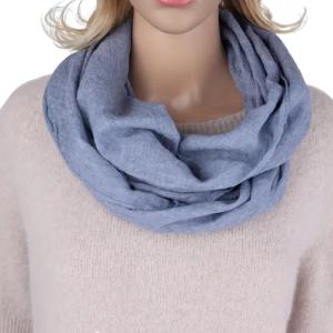 MIRROSI Loop Damen Schal Unifarbe mit