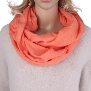 MIRROSI Loop Damen Schal Unifarbe mit
