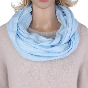 MIRROSI Loop Damen Schal Unifarbe mit