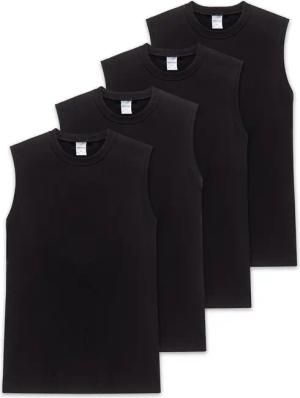 Schiesser Unterhemd Essentials (Mehrpack, 4-St) Muskelshirt